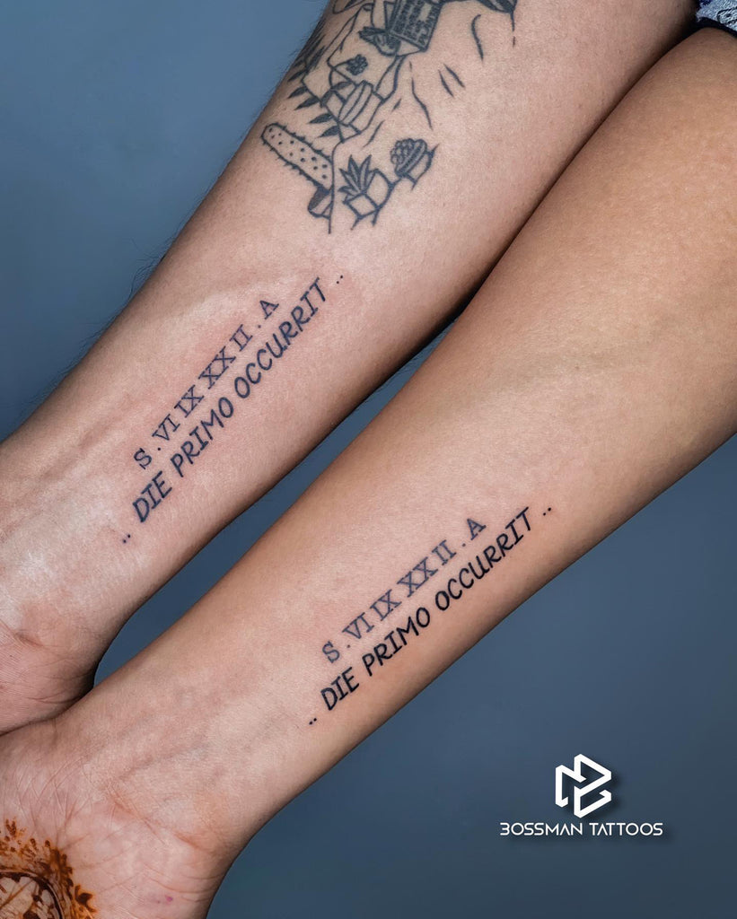 65 Unique Couple Tattoos With Meaning - 2024 | Fabbon